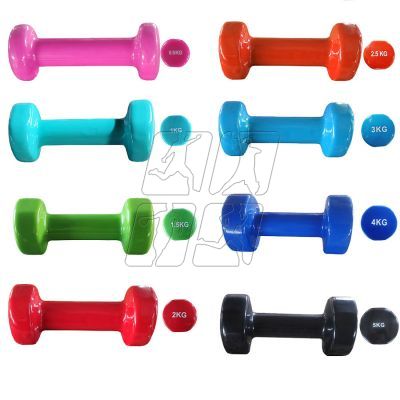 2. Vinyl dumbbell S825707