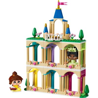 3. LEGO Disney Princess 43291 Bella and Tiana's Mini Castle