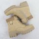 6. Women's beige ankle boots on a block heel Rieker 74532-60