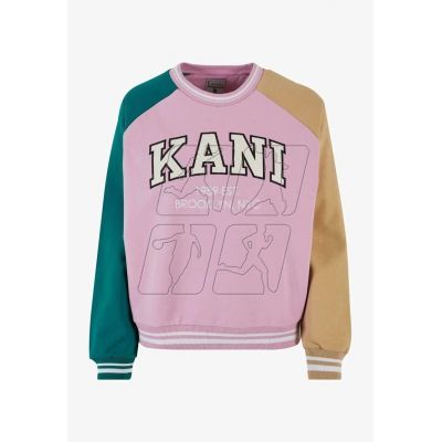 6. Karl Kani Serif Block College Crew Neck W 6120154