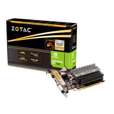 3. ZOTAC GeForce GT 730 Zone Edition 4GB DDR3 LP Graphics Card