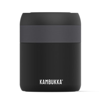 Kambukka Bora Lunch Thermos 600ml, Matte Black