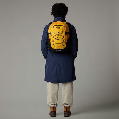 9. The North Face Borealis Classic Backpack Black, Orange Nylon