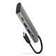 AXAGON HMC-5G21 USB-HUB 2x USB-A + 2x USB-C + HDMI 4K/30Hz, USB-C 3.1 - 13cm