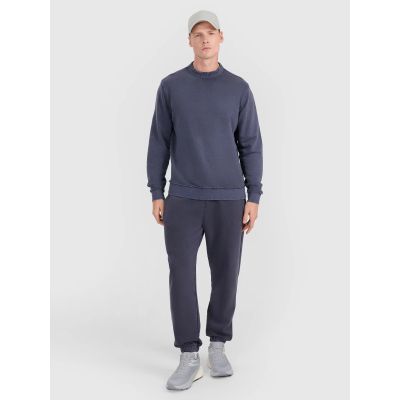 2. Men's sweatshirt without zipper and hood 4F 4FWSS25TSWSM1739-22S