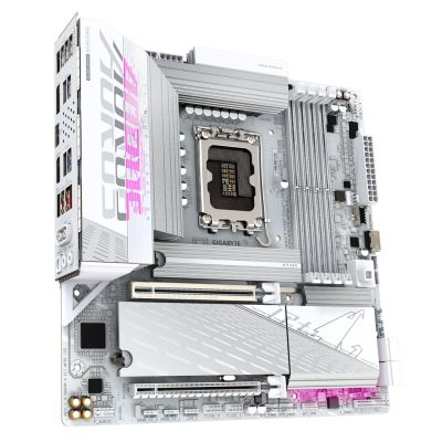 3. GIGABYTE B860M AORUS ELITE WF6E ICE Intel B860 LGA 1851 (Socket V1) micro ATX