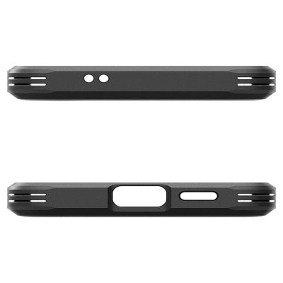 15. Spigen Tough Armor Case for Samsung Galaxy S24 - Black