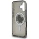 7. Karl Lagerfeld IML Glitter Karl & Choupette Sketch Logo MagSafe Case for iPhone 16 - Black