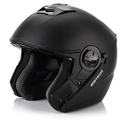 9. Meteor Hekato XL Motorcycle Helmet 61 cm Black