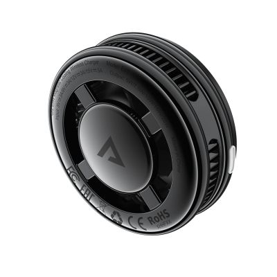 3. Acefast E47 Qi2 25W Magnetic Wireless Charger with Cooling - Black