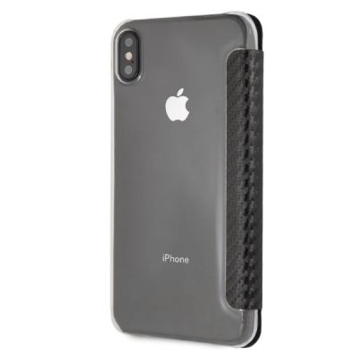5. BMW Carbon Tricolor Stripe iPhone XS Max Case - Black