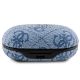 3. TWS Guess 4G Metal Bluetooth headphones with ENC docking station - blue