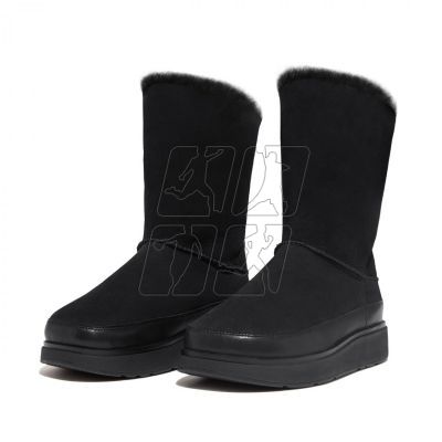 3. FitFlop GEN-FF Short Double-Faced Shearling Boots W GO9-090