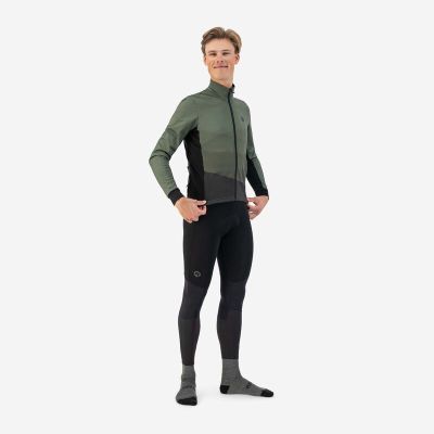 3. Rogelli TARAX winter jacket green L