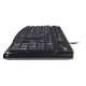 4. Logitech K120 Membrane Keyboard 920-002479 (USB 2.0; black)