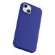 22. iCarer Litchi Premium Leather Case iPhone 14 Plus Magnetic Leather Case with MagSafe Dark Blue (WMI14220711-DB)