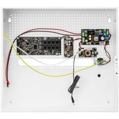 PoE Backup Power Supply System for up to 8 Cameras and a Recorder