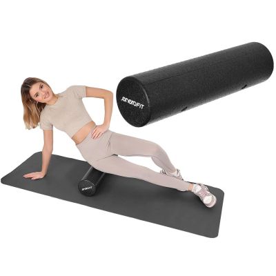 8. FITNESS YOGA ROLLER EPP BLACK 15x90CM ENERO FIT