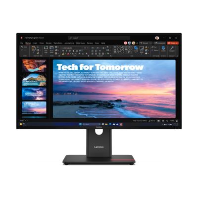 12. Lenovo ThinkVision T27QD-40 Monitor 27" IPS 16:9 120 Hz 4 ms 2560x1440 350 cd/m2 HDMI: 1 Warranty 36 months