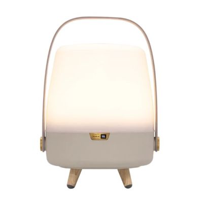 2. Kooduu Lite-up PLAY Mini Portable Mono Speaker Sand, White, Wood 8 W