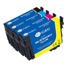 G&G NP-R2-0604XLBKCMY-R ink cartridge 1 pc. Replacement Black, Cyan, Magenta, Yellow