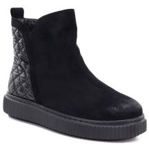 Women's insulated black ankle boots Potocki Z25-JE19365