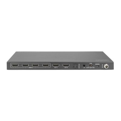2. HDMI Switch/Matrix 4/2-ports 4K 60Hz UHD HDR HDCP 2.2 EDID audio with remote control