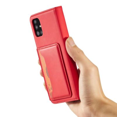 14. Magnet Card Case Case for Samsung Galaxy A13 5G Pouch Wallet Card Holder Red