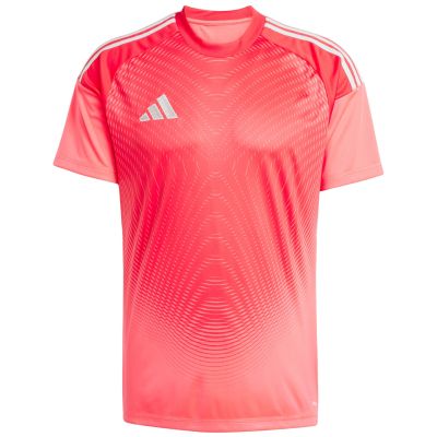 10. adidas Tiro 25 Competition Jersey Short Sleeve Men's Goalkeeper Shirt Red JI9717