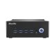 5. Shuttle Nano PC NA10H PC Size 1L Black 8845HS 3.8 GHz