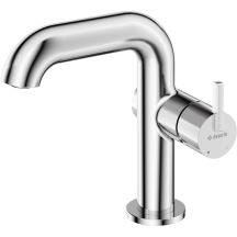 Washbasin tap with rectangular spout