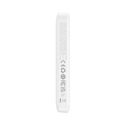 6. Baseus Magnetic Mini Air PPCXM06A 6000mAh 20W Power Bank with Simple Series USB-C Cable - White