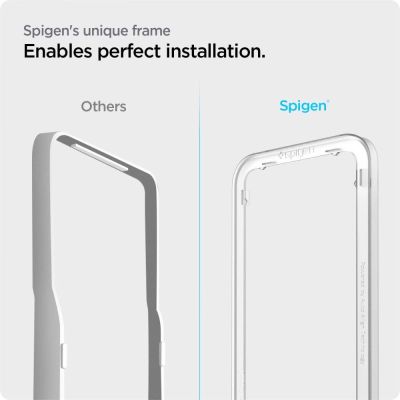 8. Spigen ALM Glass FC Tempered Glass for Samsung Galaxy M53 5G - Black