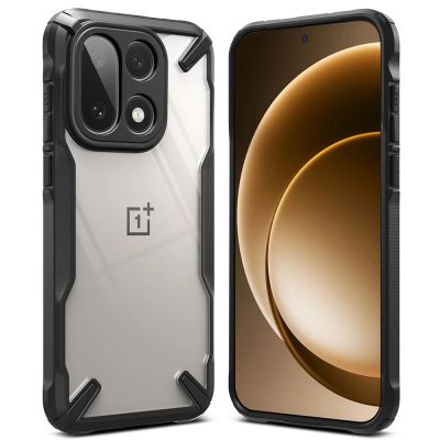 2. Ringke Fusion X Case for OnePlus 15 - Clear Black