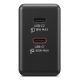 7. Lenovo G0A6065BEU GaN 2x USB-C 65W Wall Charger Black