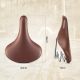 8. Rockbros 6800S retro comfort bicycle saddle - brown