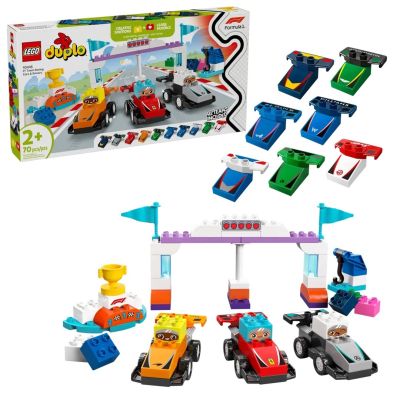 12. LEGO DUPLO TOWN 10445 F1 Cars and Drivers