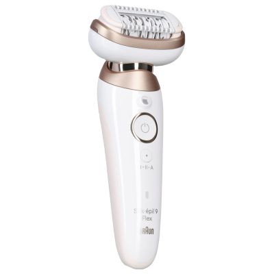 9. BRAUN Silk-epil 9-011 3D IPL Epilator, Wet and Dry, White, Gold