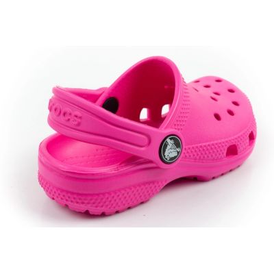 4. Crocs Classic Clog T children's clogs sandals pink comfortable fashionable