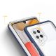 4. Clear 3in1 Case for Samsung Galaxy A42 5G Frame Gel Cover Blue