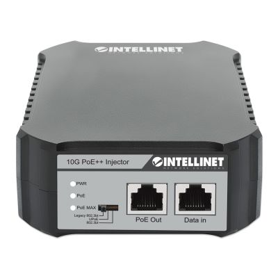 4. Intellinet 561945 PoE adapter 10 Gigabit Ethernet, Gigabit Ethernet