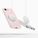 4. Tech-Protect Silicone MagSafe Case for iPhone 16e / 17e - Pink