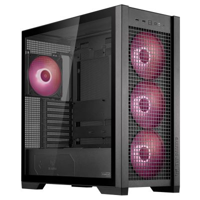 14. Asus TUF GAMING GT302 TG ARGB BLACK Case