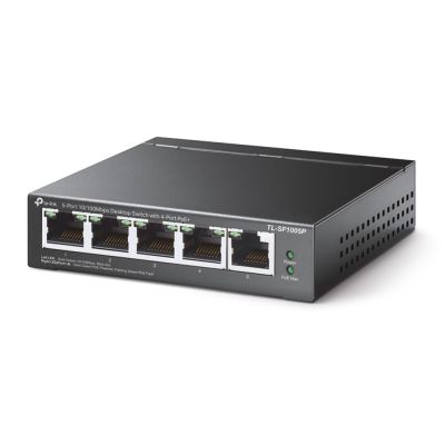 2. Switch TP-LINK TL-SF1005P (5x 10/100Mbps)