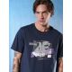 4. Men's regular printed T-shirt 4F 4FRSS26TTSHM3657-31S