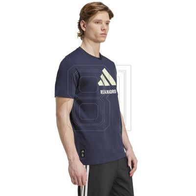 3. Adidas Real Madrid 24/25 Seasonal Graphic Tee M JX1130