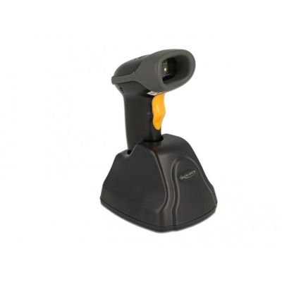 DeLOCK 2200582 2.4GHz, 1D and 2D barcode reader with charger - 5 languages
