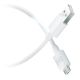 8. 3mk Hyper Cable USB-A / micro USB 5V 2.4A 1.2m - white