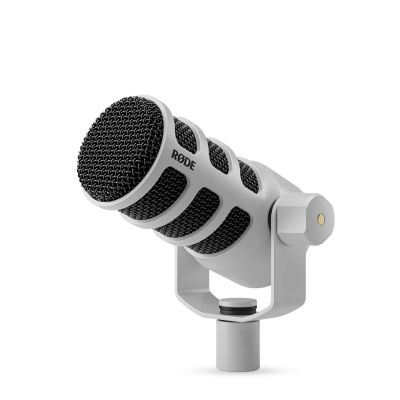 2. RODE PodMic USB White - Dynamic Podcast Microphone