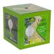22. SOLAR LAMP MILK GLOBE 30x62CM